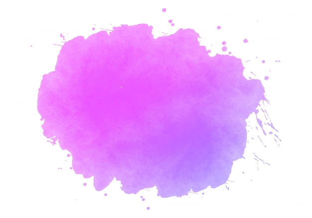 Free Vector | Colorful abstract watercolor stain