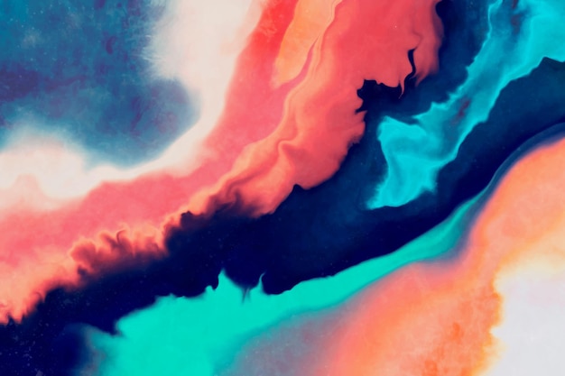 Free Vector Colorful Acrylic Paint Splash Background