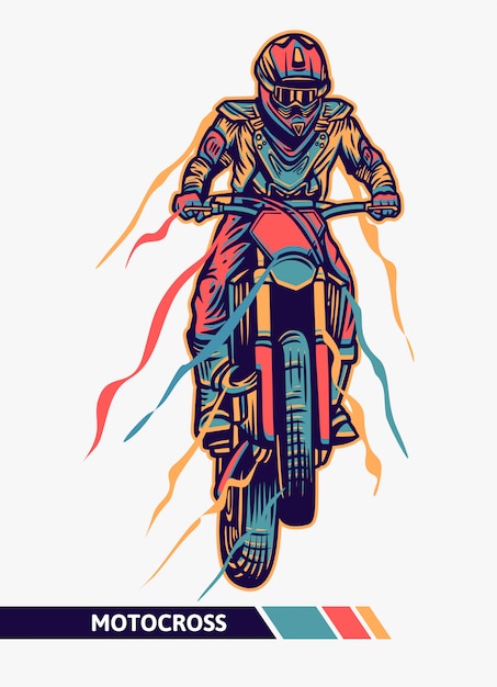 Download Free Colorful Artwork Motocross Illustration Premium Vector Use our free logo maker to create a logo and build your brand. Put your logo on business cards, promotional products, or your website for brand visibility.
