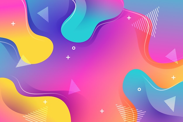 Premium Vector Colorful Background Theme