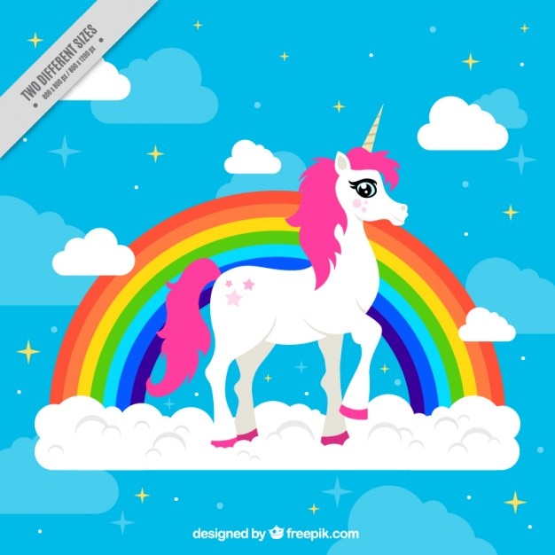Download Free Download This Free Vector Colorful Background With Pretty Unicorn Use our free logo maker to create a logo and build your brand. Put your logo on business cards, promotional products, or your website for brand visibility.