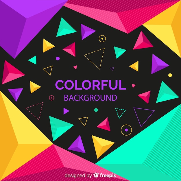 Free Vector | Colorful background