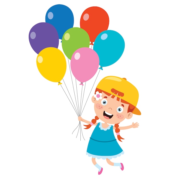 Download Colorful balloons for party decoration | Premium Vector