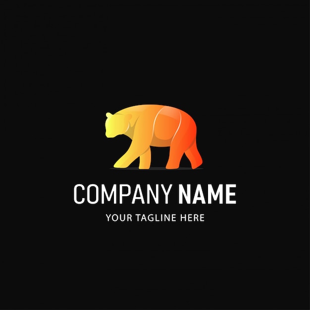 Download Free Colorful Bear Logo Design Gradient Style Animal Logo Premium Vector Use our free logo maker to create a logo and build your brand. Put your logo on business cards, promotional products, or your website for brand visibility.