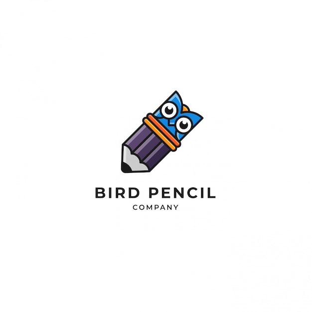 Download Free Colorful Bird Pencil Logo Premium Vector Use our free logo maker to create a logo and build your brand. Put your logo on business cards, promotional products, or your website for brand visibility.