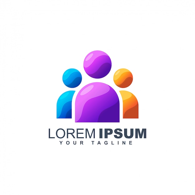 Download Free Colorful Business People Abstract Logo Design Template Premium Use our free logo maker to create a logo and build your brand. Put your logo on business cards, promotional products, or your website for brand visibility.