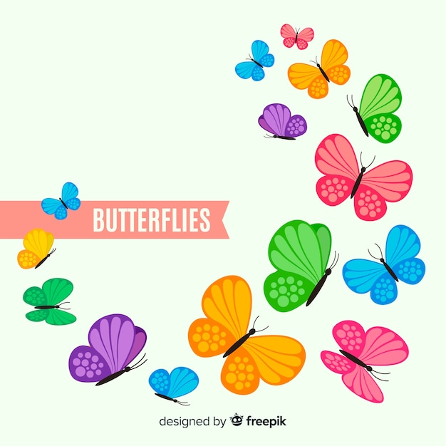 Free Free 106 Colorful Butterfly Svg Free SVG PNG EPS DXF File