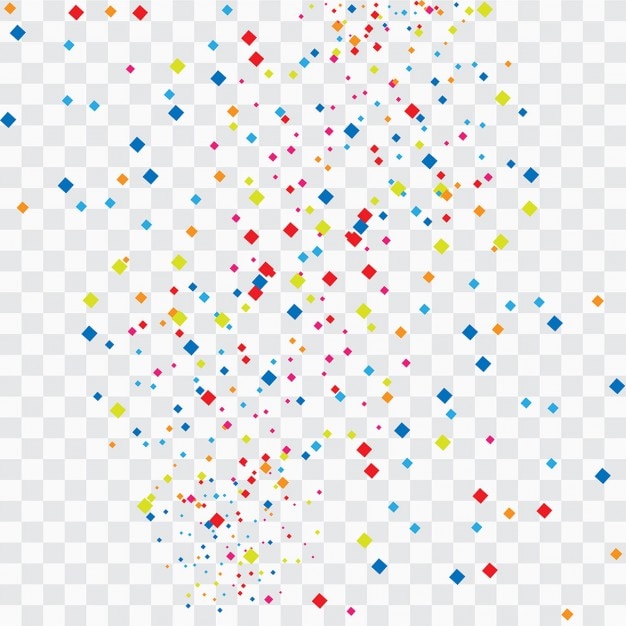 Free Vector | Colorful confetti background