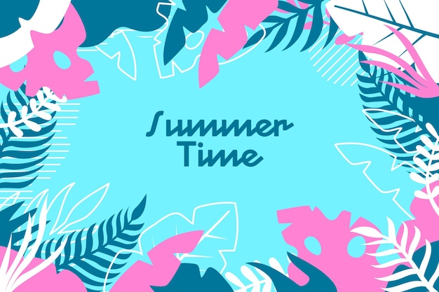 Free Vector | Colorful design summer background