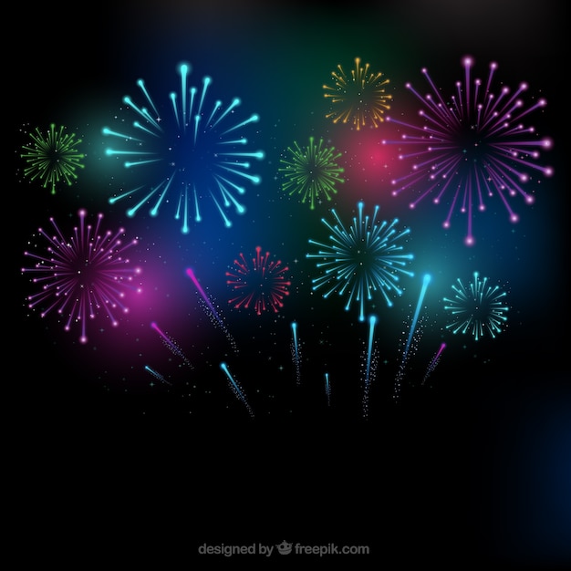 Fireworks Freepik