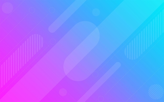 Premium Vector | Colorful flat geometrical background