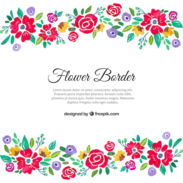 Free Free 310 Flower Border Svg Free SVG PNG EPS DXF File