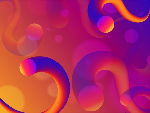 Живые обои colorful fluid animation