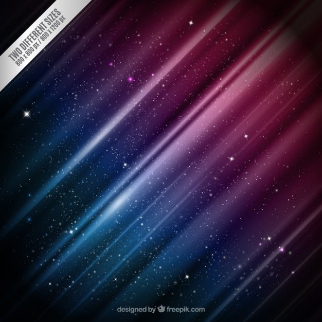 Colorful galaxy  background Free Vector