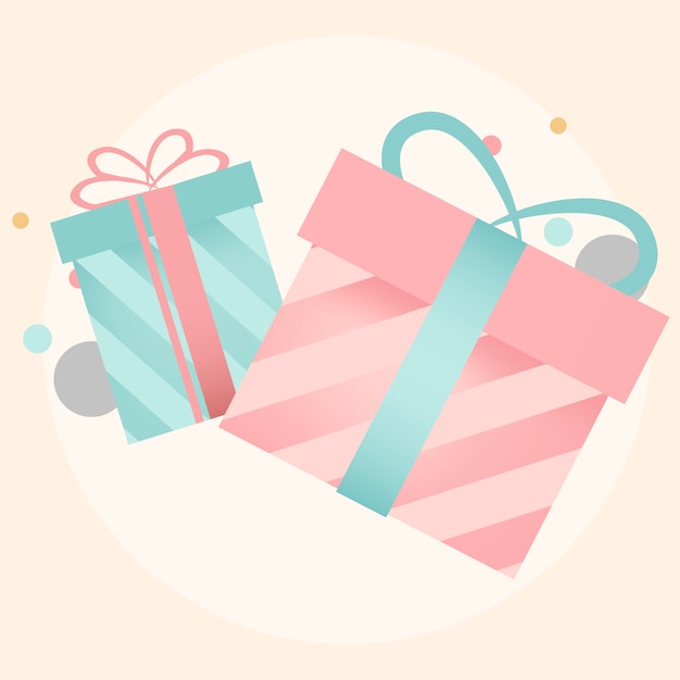 Download Colorful gift box design vectors Vector | Free Download