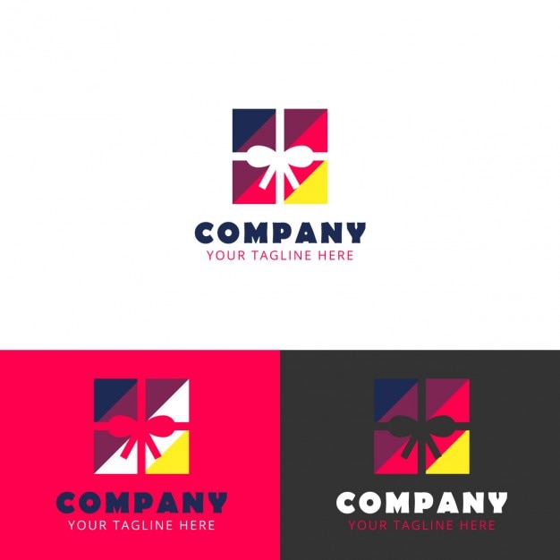 Download Free Download Free Colorful Gift Logo Vector Freepik Use our free logo maker to create a logo and build your brand. Put your logo on business cards, promotional products, or your website for brand visibility.
