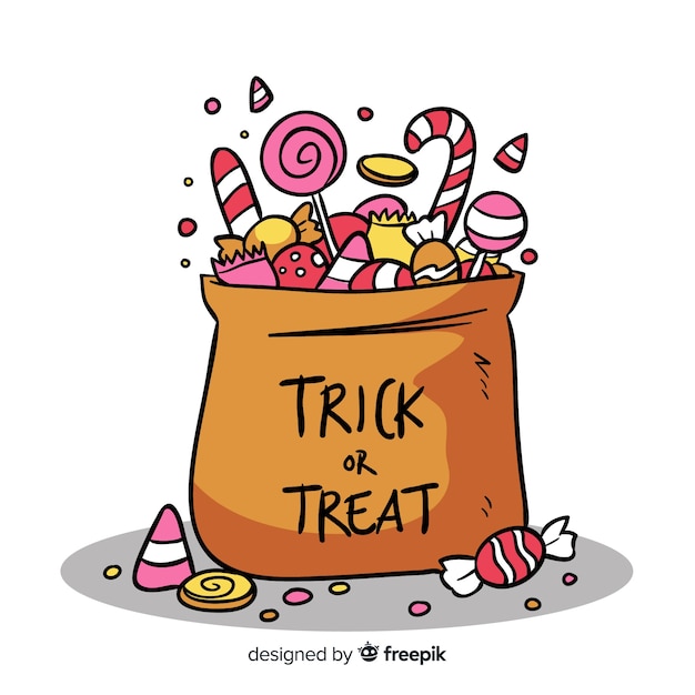 Image result for halloween treat cartoon