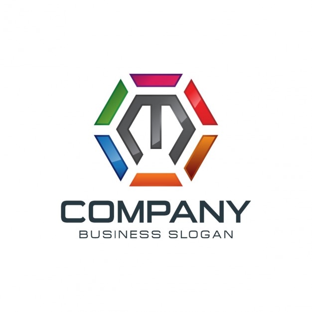 Download Free Colorful Hexagonal Logo With Letter M Free Vector Use our free logo maker to create a logo and build your brand. Put your logo on business cards, promotional products, or your website for brand visibility.