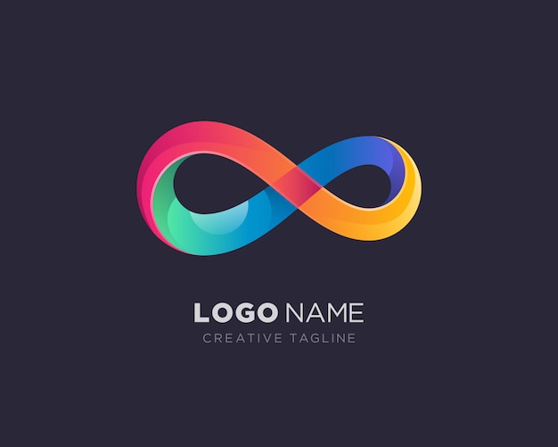 Download Free Colorful Infinity Logo Premium Vector Use our free logo maker to create a logo and build your brand. Put your logo on business cards, promotional products, or your website for brand visibility.