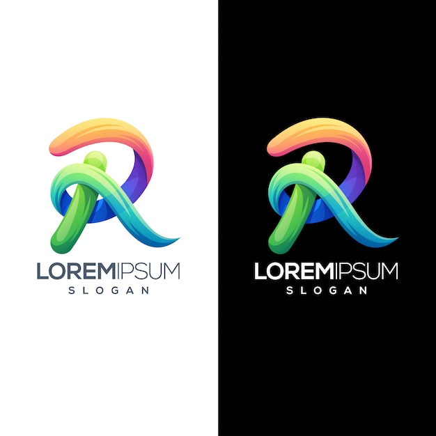 Download Free Colorful Letter R Logo Design Template Premium Vector Use our free logo maker to create a logo and build your brand. Put your logo on business cards, promotional products, or your website for brand visibility.