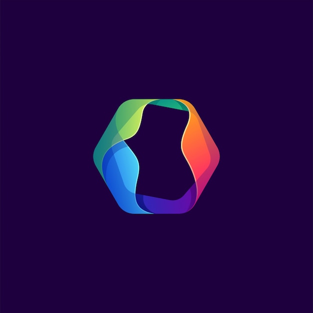 Colorful logo design | Premium Vector