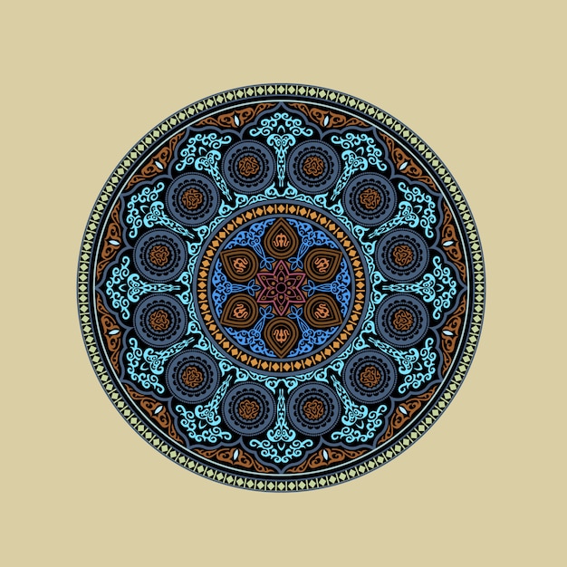 Free Free Round Mandala Svg 147 SVG PNG EPS DXF File