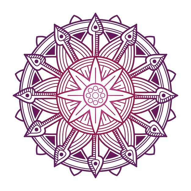 Premium Vector | Colorful mandala vector design. asian, korean