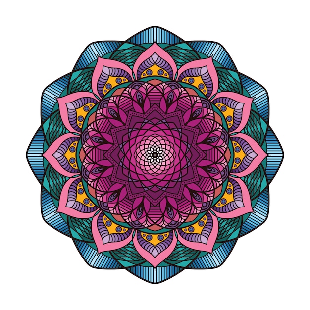 Colorful Mandala Art Patterns