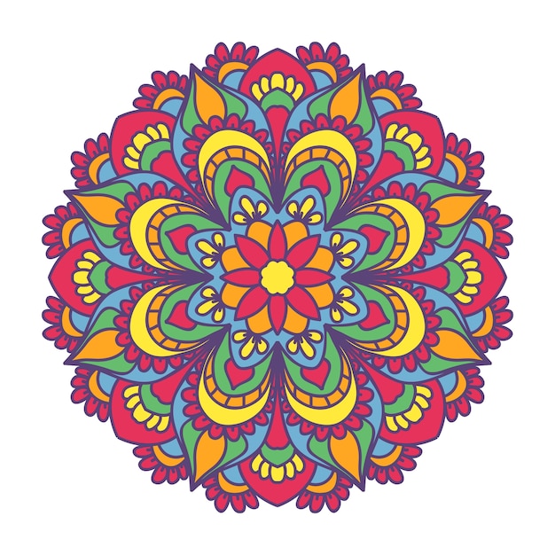 Premium Vector | Colorful mandala