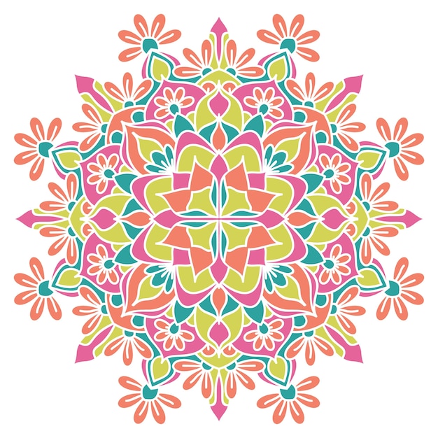 Premium Vector | Colorful mandala