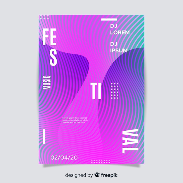 Download Free Colorful Music Festival Poster Template Free Vector Use our free logo maker to create a logo and build your brand. Put your logo on business cards, promotional products, or your website for brand visibility.