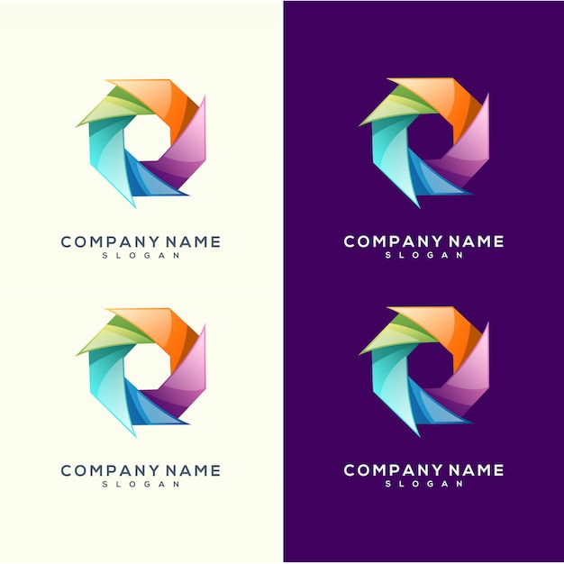 Download Free Colorful Premium Vector Logo Design Circle Premium Vector Use our free logo maker to create a logo and build your brand. Put your logo on business cards, promotional products, or your website for brand visibility.