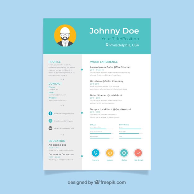 colorful resume template free download colorful resume template free download