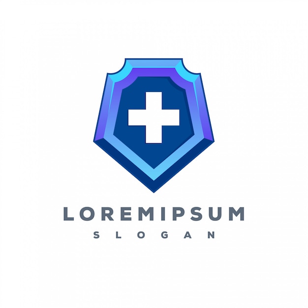 Download Free Colorful Shield Medical Logo Design Ready To Use Premium Vector Use our free logo maker to create a logo and build your brand. Put your logo on business cards, promotional products, or your website for brand visibility.