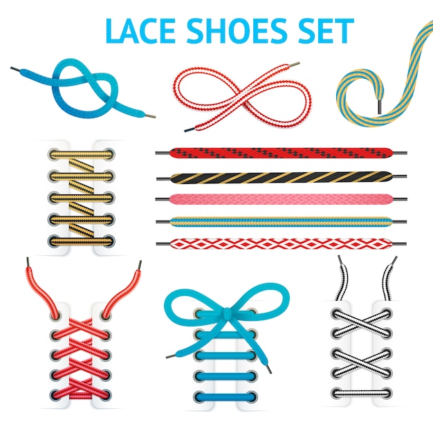 shoelace types