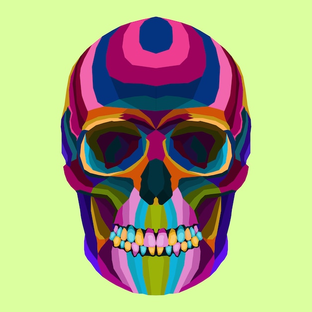 Vector Illustration Artwork Skull