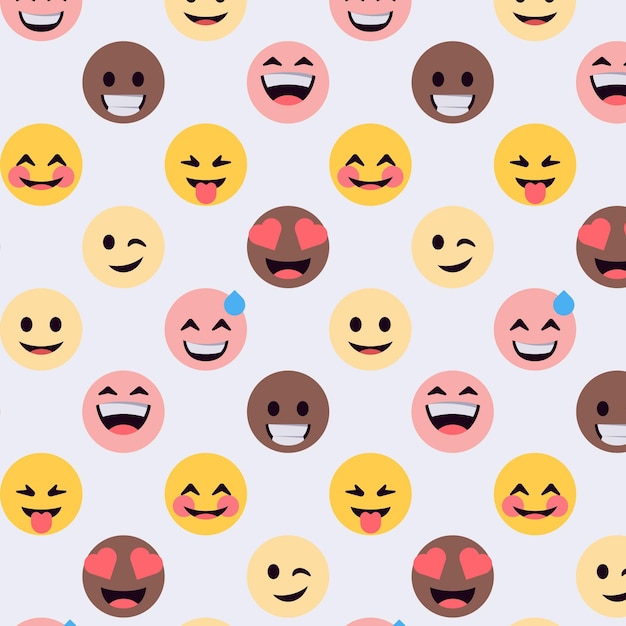 free-vector-colorful-smile-emoticons-pattern