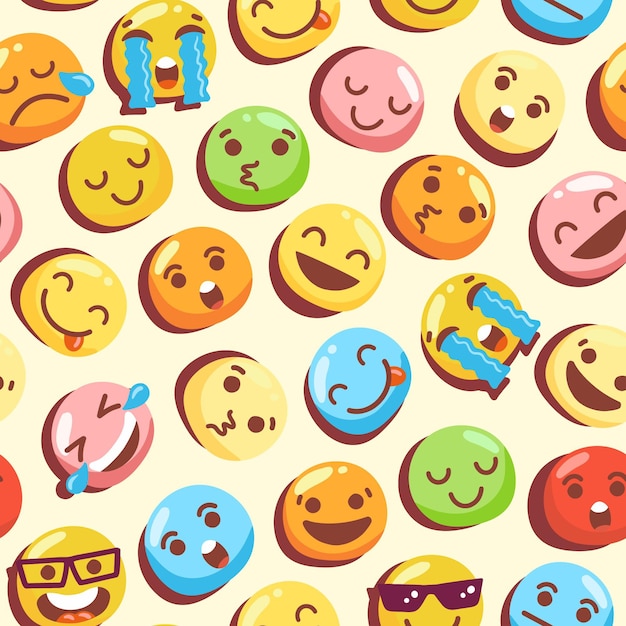 free-vector-colorful-smile-emoticons-pattern