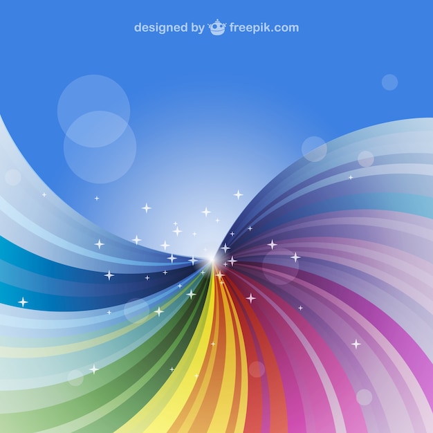 Colorful spiral background Vector | Free Download