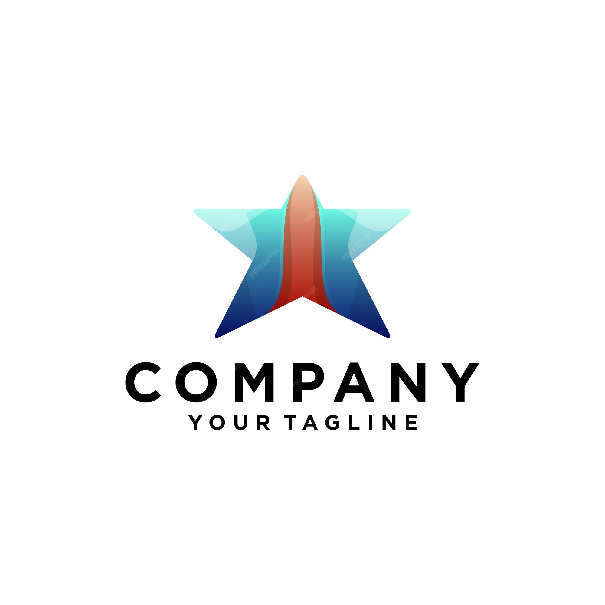 Premium Vector Colorful Star Logo Design