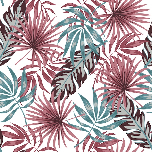 Premium Vector | Colorful summer seamless pattern