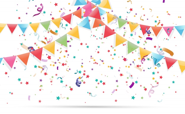 Download Free Colorful Tiny Confetti And Ribbons On Transparent Background Use our free logo maker to create a logo and build your brand. Put your logo on business cards, promotional products, or your website for brand visibility.