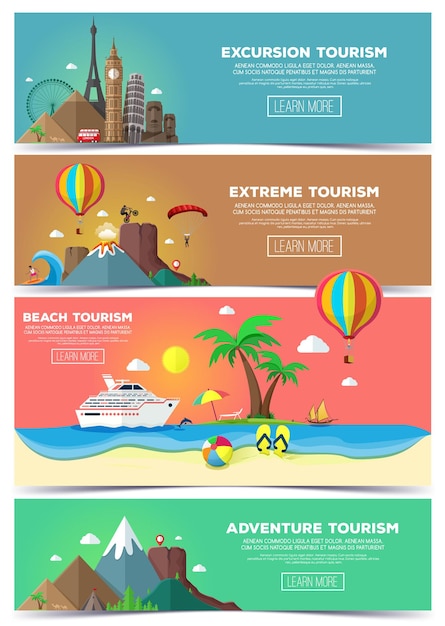 free download travel tourism banner