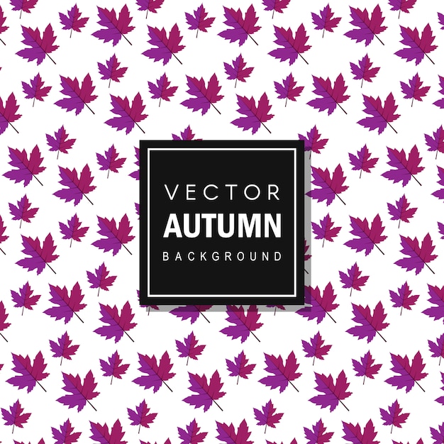 Premium Vector | Colorful vector autum leaves background