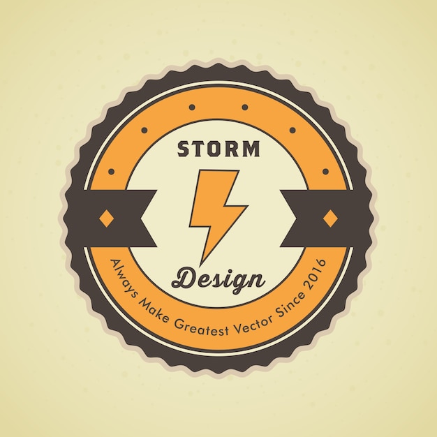 Download Free Colorful Vintage Hipster Logo Premium Vector Use our free logo maker to create a logo and build your brand. Put your logo on business cards, promotional products, or your website for brand visibility.