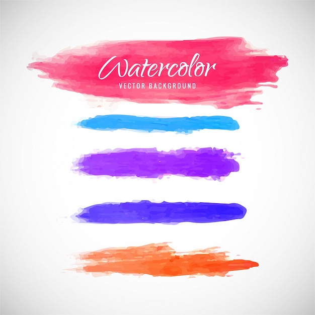 Download Free Vector | Colorful watercolor splash