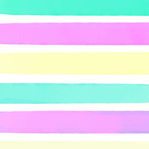 Free Vector | Colorful watercolor striped background