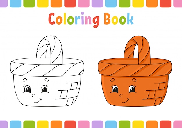 Premium Vector | Coloring book for kids.