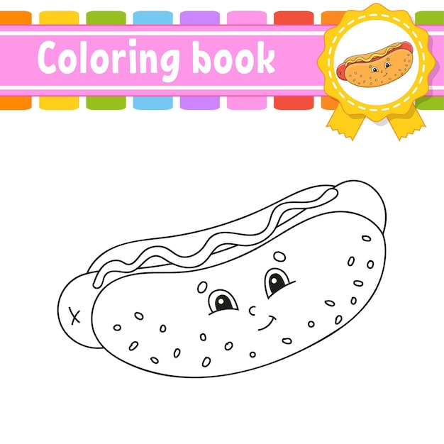 Premium Vector Coloring Book For Kids