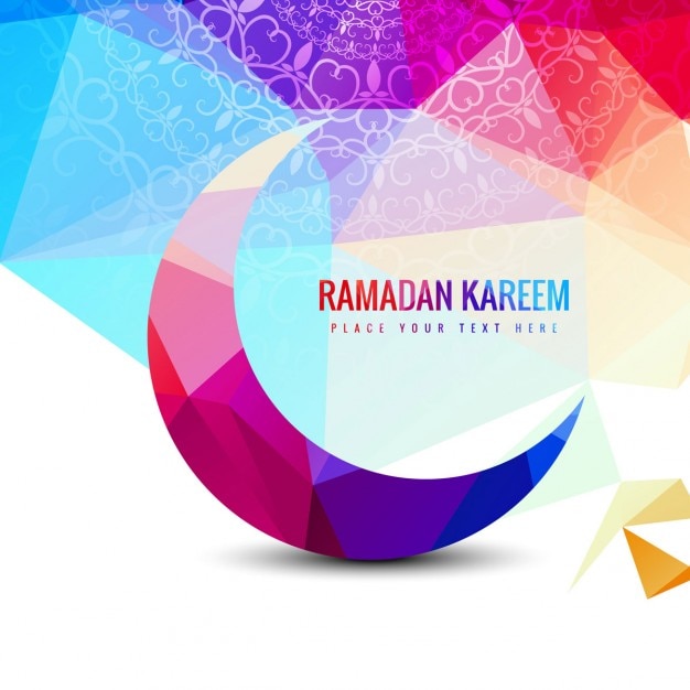 Free Vector | Coloured ramadan background